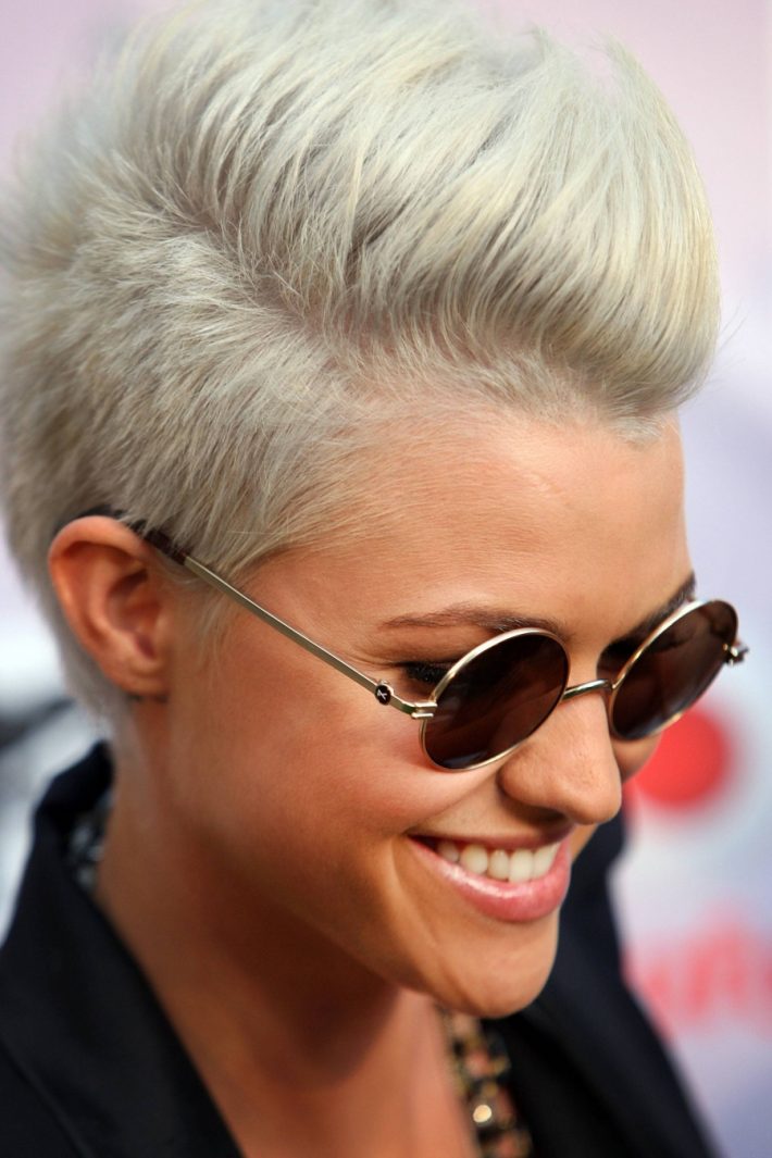 Blond Krótkie Na Irokeza Fryzury Galeria