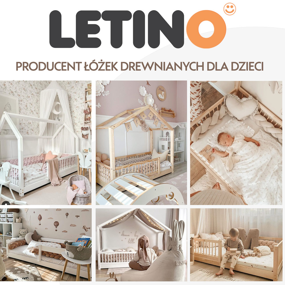 Letino – producent łóżek drewnianych dla dzieci, stylowe inspiracje do pokoju dziecięcego