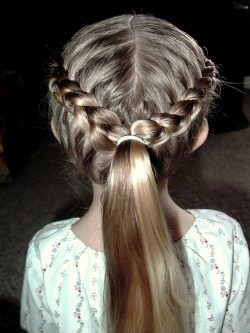 fryzura  dla dziewczynki