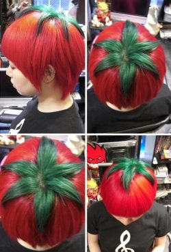 fryzura pomidor