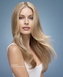 naturalne blond włosy długie