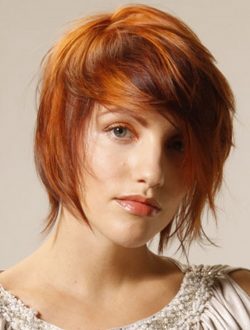 rude cieniowane włosy