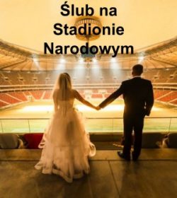 Ślub na Stadionie Narodowym – Magazyn Fryzury